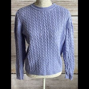 Womens Karen Scott 100% Cotton Sweater